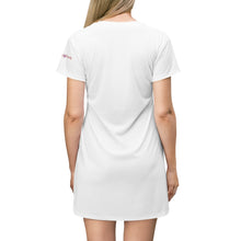 Load image into Gallery viewer, My Natural Hair Is My Crown T-Shirt Dress
