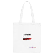 Load image into Gallery viewer, Melanin Is Beauty Tote Bag
